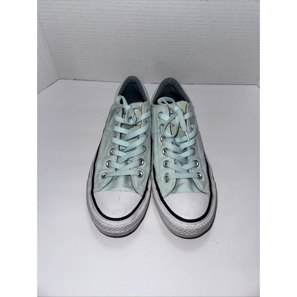 Converse All Star Low Top Chuck Taylor Shoes‎ Mint Green Women's 9 Men's 7.5 - Picture 1 of 7